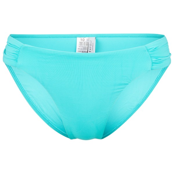 Seafolly - Seafolly Collective High Leg Ruched Side Pant - Bikini-Bottom Gr 36 türkis von Seafolly
