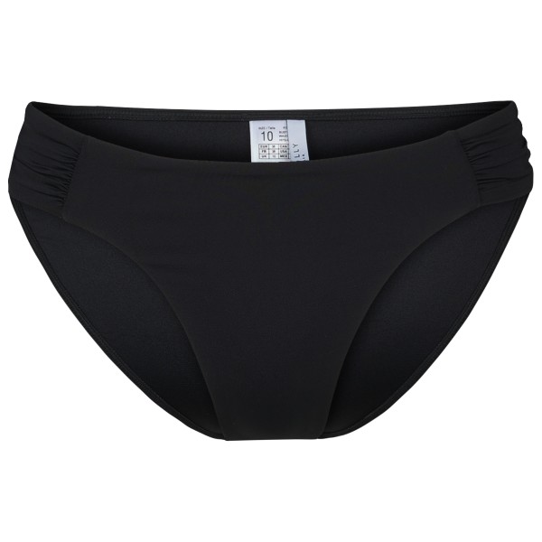 Seafolly - Seafolly Collective High Leg Ruched Side Pant - Bikini-Bottom Gr 40 schwarz von Seafolly