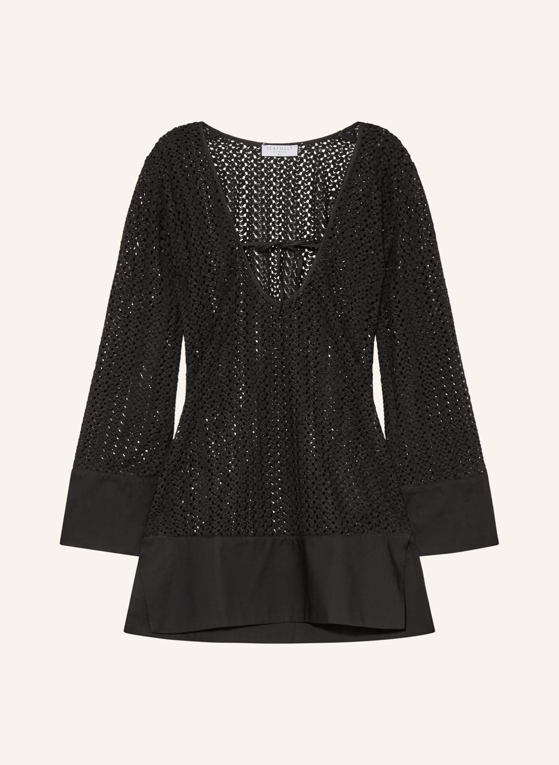 Seafolly Strandkleid schwarz von Seafolly