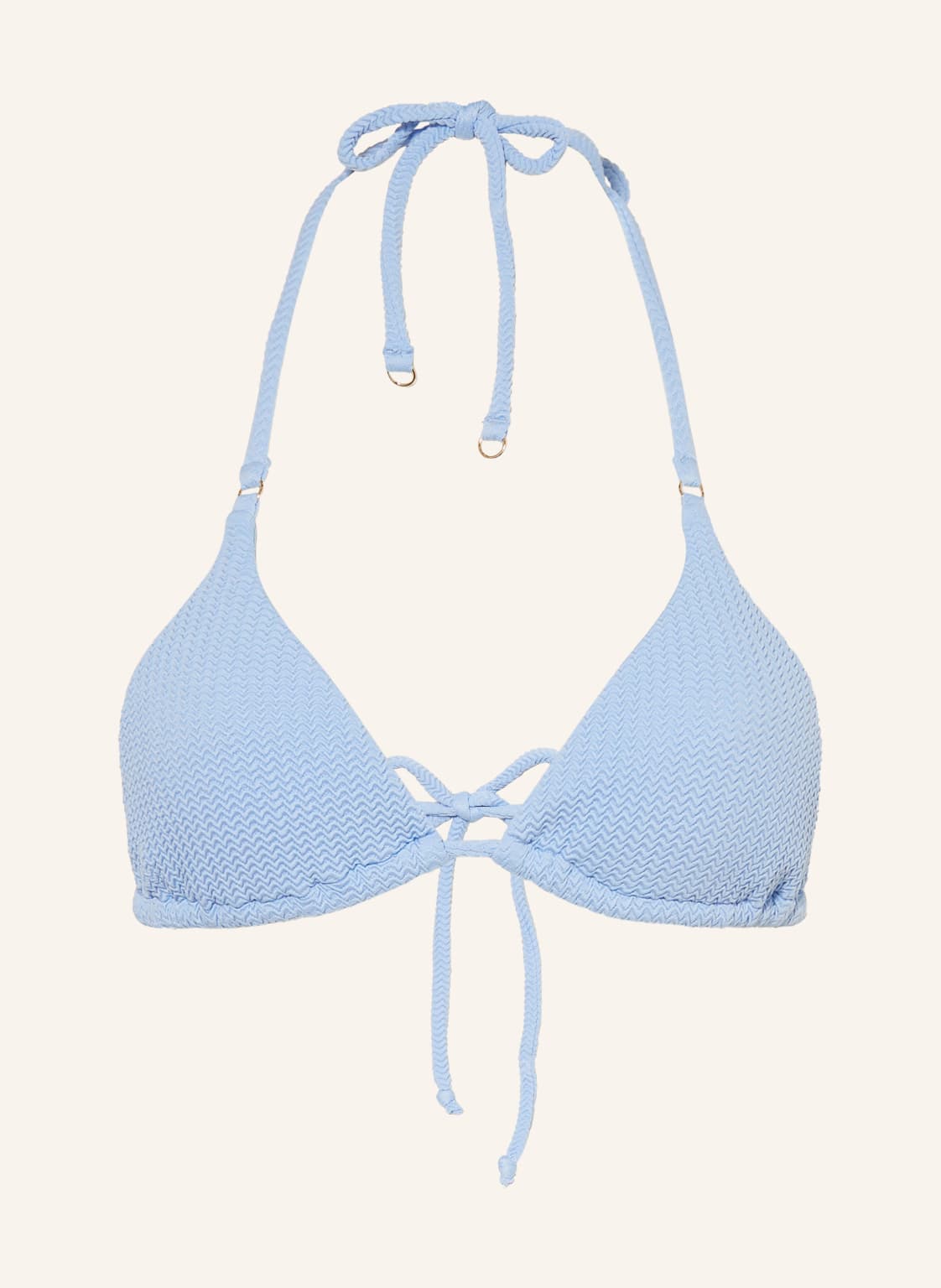 Seafolly Triangel-Bikini-Top Sea Dive blau von Seafolly