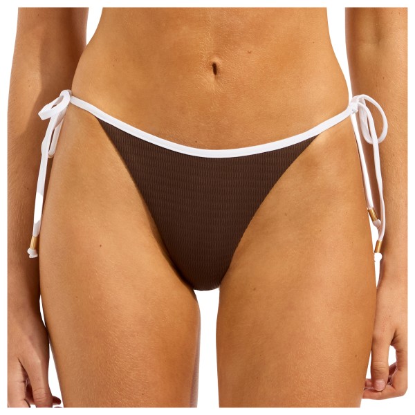 Seafolly - Women's Beach Bound Tie Side Rio Pant - Bikini-Bottom Gr 32 orange von Seafolly