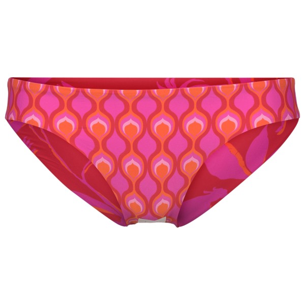 Seafolly - Women's Birds Of Paradise Reversible Hipster - Bikini-Bottom Gr 34 rot/rosa von Seafolly