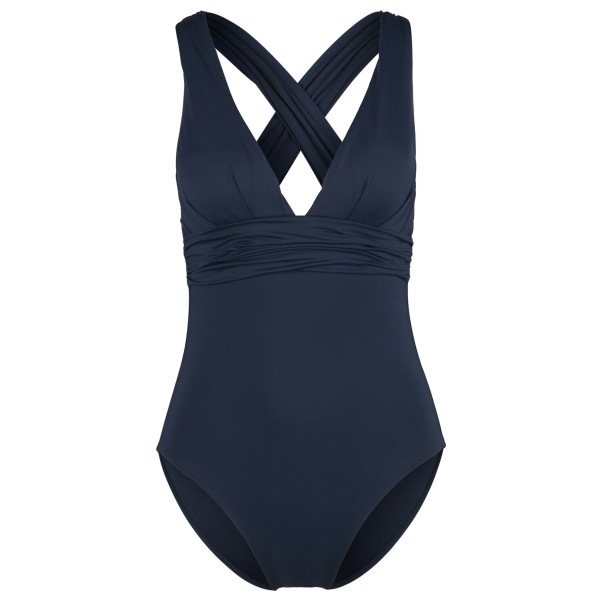 Seafolly - Women's Collective Cross Back One Piece - Badeanzug Gr 10 blau von Seafolly