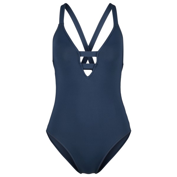 Seafolly - Women's Collective Deep V One Piece - Badeanzug Gr 32 blau von Seafolly