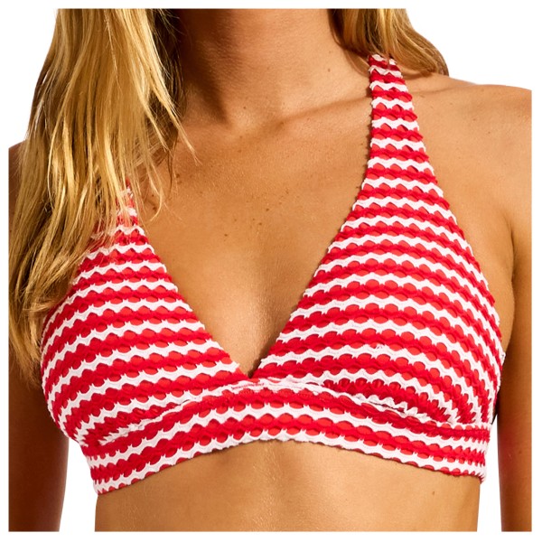 Seafolly - Women's Mesh Effect Multi Fit Longline Tri - Bikini-Top Gr 10 bunt von Seafolly