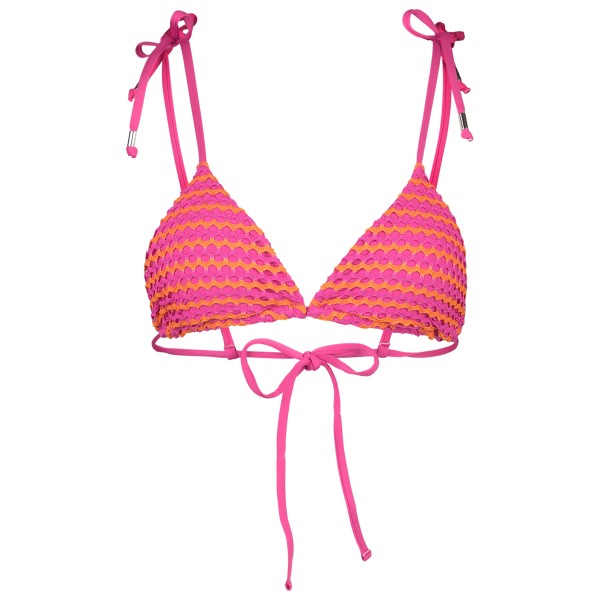 Seafolly - Women's Mesh Effect Slide Tri - Bikini-Top Gr 34 rosa von Seafolly