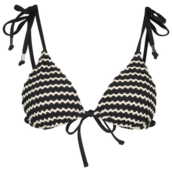 Seafolly - Women's Mesh Effect Slide Tri - Bikini-Top Gr 40 schwarz von Seafolly