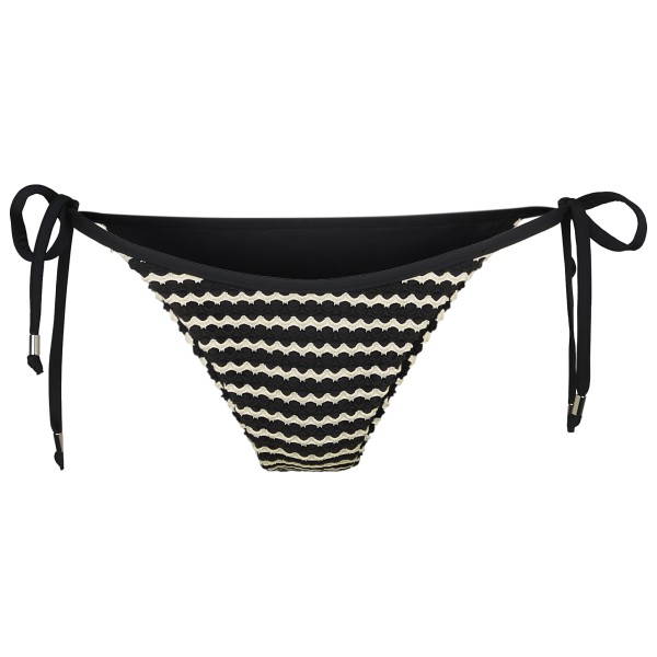 Seafolly - Women's Mesh Effect Tie Side Rio Pant - Bikini-Bottom Gr 34 schwarz von Seafolly