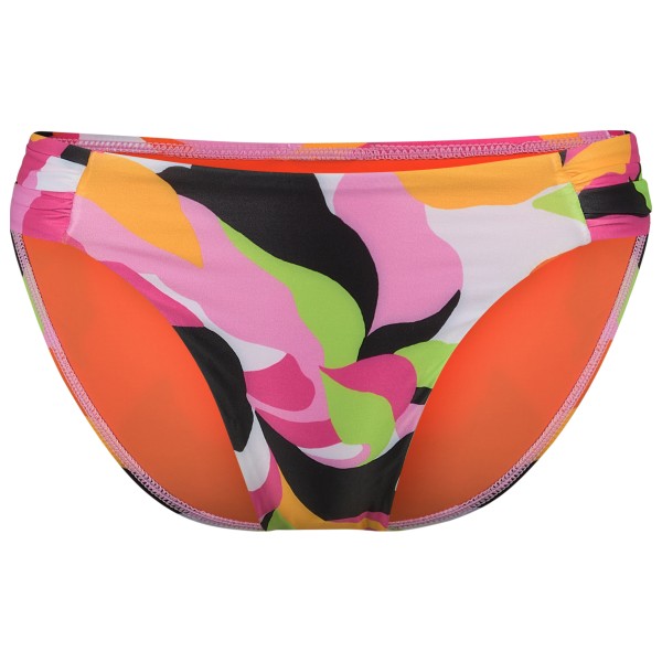 Seafolly - Women's Rio High Leg Ruched Side Pant - Bikini-Bottom Gr 34 orange von Seafolly