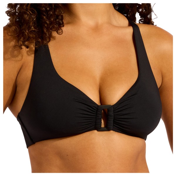 Seafolly - Women's S.Collective Multi Fit Longline Tri Bra - Bikini-Top Gr 34 orange von Seafolly