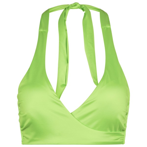 Seafolly - Women's Soleil DD Wrap Front Halter Bra - Bikini-Top Gr 40 grün von Seafolly