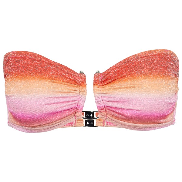 Seafolly - Women's Spectrum Trim Front Bandeau - Bikini-Top Gr 34 rosa von Seafolly