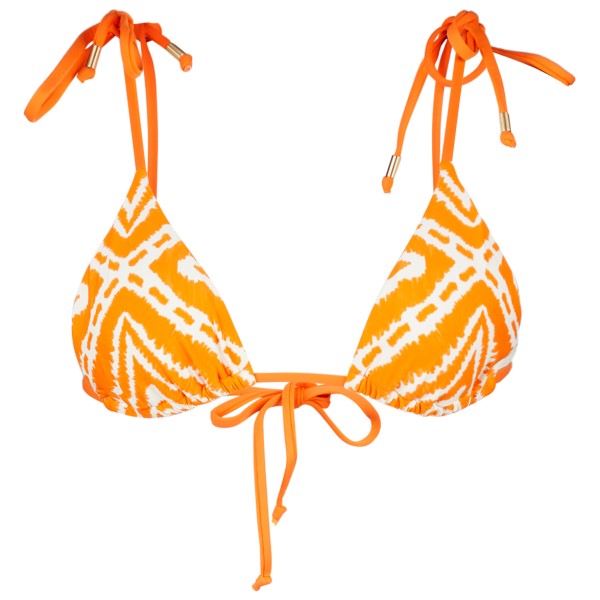 Seafolly - Women's Zanzibar Slide Tri - Bikini-Top Gr 8 orange von Seafolly