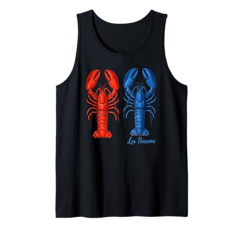Retro Hummer Meeresfrüchte Festival Liebhaber Männer Frauen Tank Top von Seafood Festival Apparel