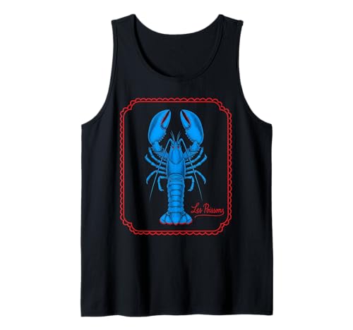 Retro Hummer Meeresfrüchte Festival Liebhaber Männer Frauen Tank Top Retro Hummer Meeresfrüchte Festival Liebhaber Männer Frauen Tank Top von Seafood Festival Apparel