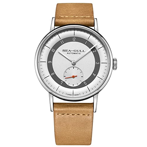 Seagull Herren-Armbanduhr, automatisch, mechanische Uhren, Bauhaus, lässige Mode, Armbanduhren für Herren von Seagull
