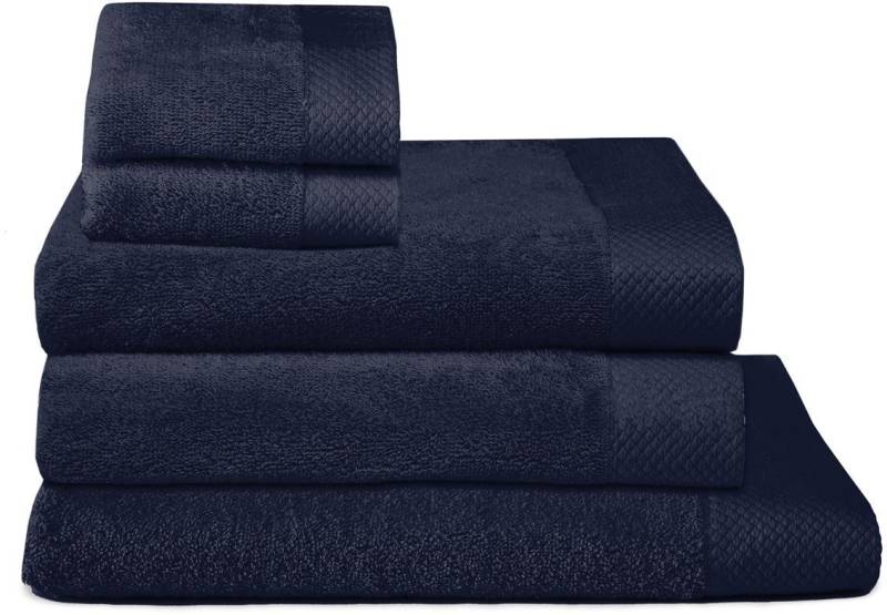 Seahorse Handtuch Set "Seahorse Pure", Set, 5 tlg., Walkfrottee, 100% superweiche Frotteebaumwolle, saugfähig, weich von Seahorse
