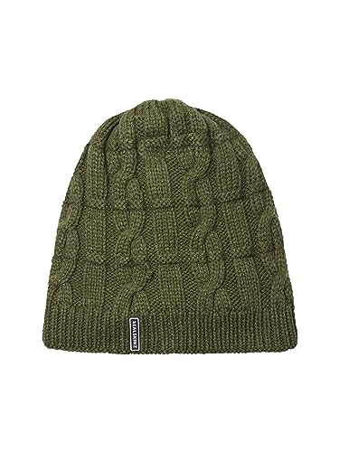 SEALSKINZ Unisex Blakeney Strickmütze für kaltes Wetter, mit Zopfmuster, wasserdicht Beanie Hat, Olivgrün, L/XL von SealSkinz