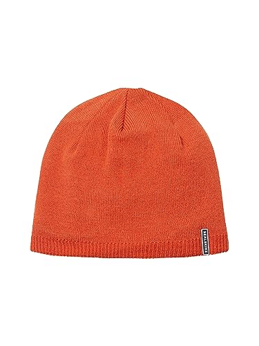 SEALSKINZ Unisex Cley Strickmütze für kaltes Wetter, wasserdicht Beanie Hat, Orange, 62 von SealSkinz