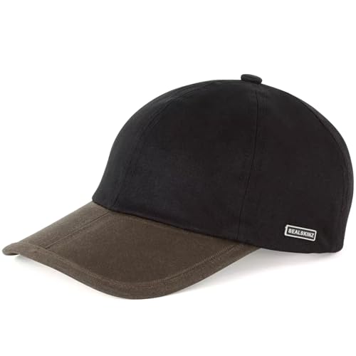 SealSkinz Unisex Marham wasserdichte Faltbare Allwetter-Kappe aus geöltem Segeltuch | Baseballkappe | Einheitsgröße | Schwarz SealSkinz Unisex Marham wasserdichte Faltbare Allwetter-Kappe aus geöltem Segeltuch | Baseballkappe | Einheitsgröße | Schwarz von SealSkinz