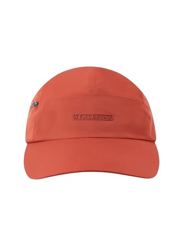 SealSkinz Unisex Scole wasserdichte Taschenkappe mit Reißverschluss Baseballkappe, Orange, One Size SealSkinz Unisex Scole wasserdichte Taschenkappe mit Reißverschluss Baseballkappe, Orange, One Size von SealSkinz