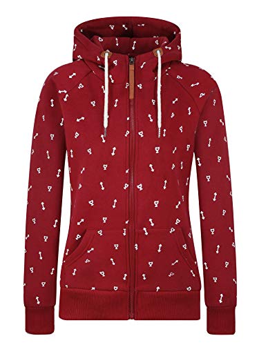 Seamido Damen Sweatjacke Hoodie Sweatshirt Kapuzenpullover Mit Taschen von Seamido