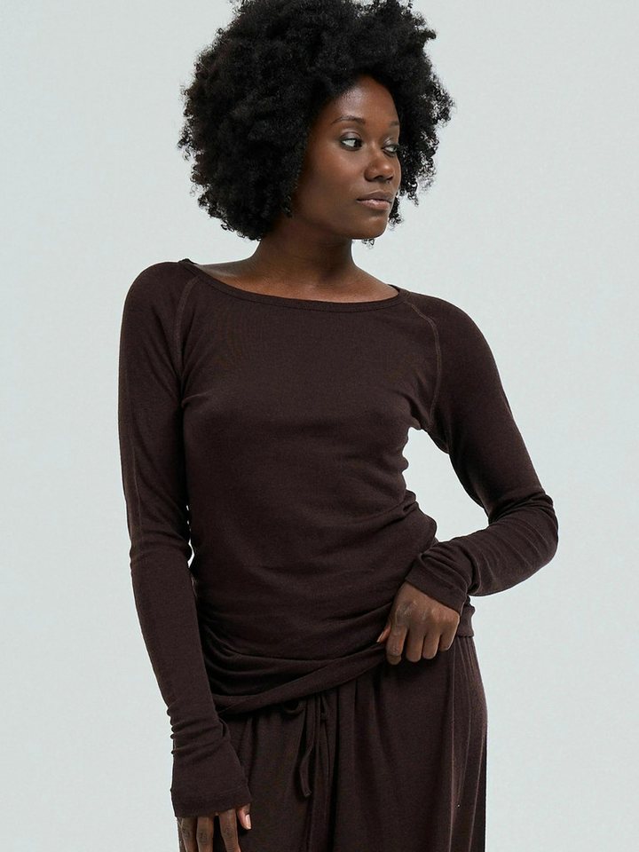 Seamless Basic Funktionstop Seamless Basic T-shirt Woolen Jade von Seamless Basic