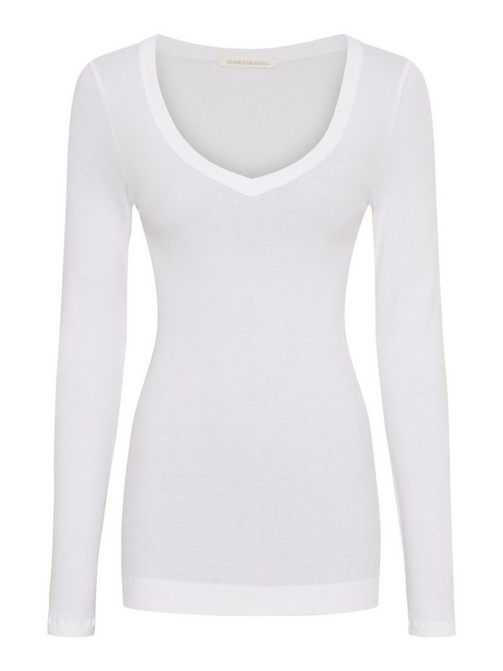Seamless Basic Funktionstop Seamless Basic Top Retro V-neck von Seamless Basic