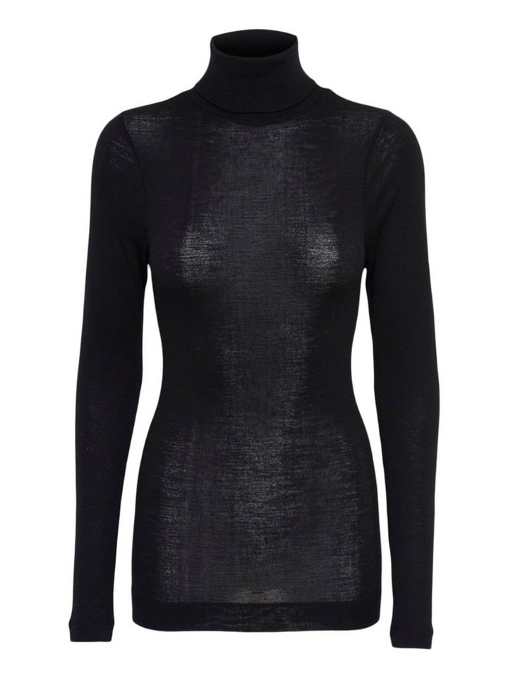 Seamless Basic Strickpullover Seamless Basic Shirt Woolen Lola von Seamless Basic