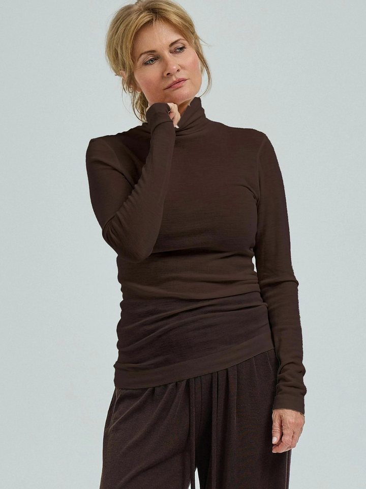 Seamless Basic Strickpullover Seamless Basic Shirt Woolen Lola von Seamless Basic