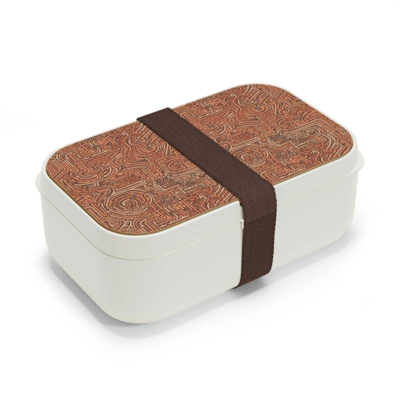 Labyrinthisch Leckere Bento Lunch Box Nahtloses Design Für Puzzle-Verliebte Foodies von SeamlessStudioDesign