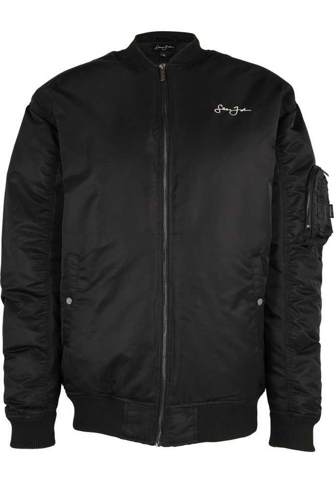 Sean John Bomberjacke Sean John Herren JM224-008-02 Script Logo Oversize Bomberjacket (1-St) von Sean John