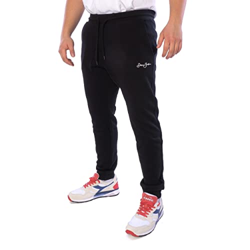 Sean John Classic Logo Essential Hose Herren Jogginghose (L, Black) von Sean John