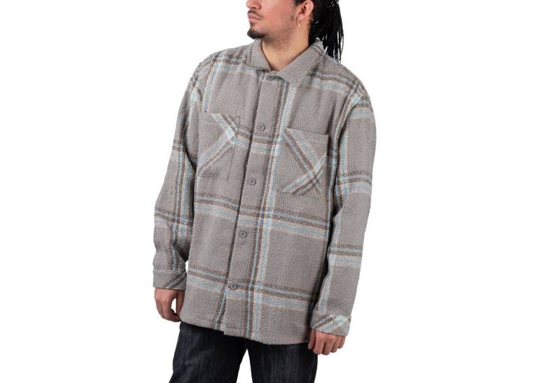 Sean John Hemdjacke Sean John Script Logo Bouclé Overshirt von Sean John