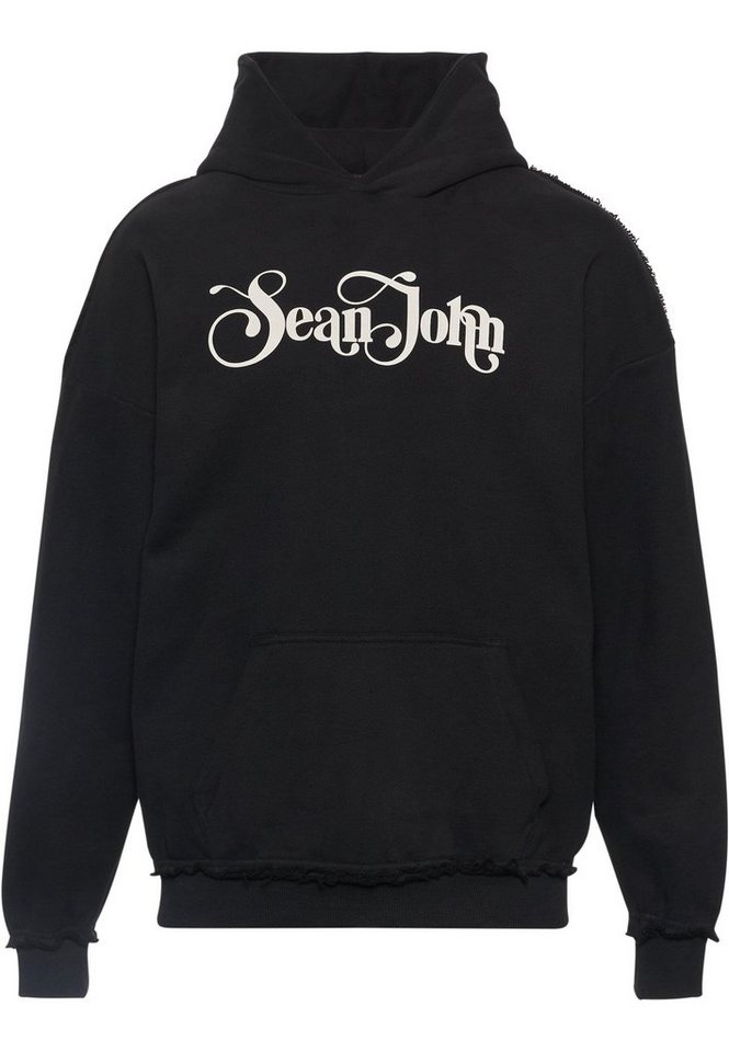 Sean John Kapuzensweatshirt Sean John Herren JM233-004-2 SJ Retro Logo Peached Hoodie (1-tlg) von Sean John