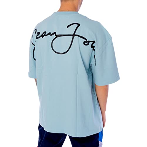 Sean John Logo Backprint T-Shirt Herren Shirt Light Blue M von Sean John