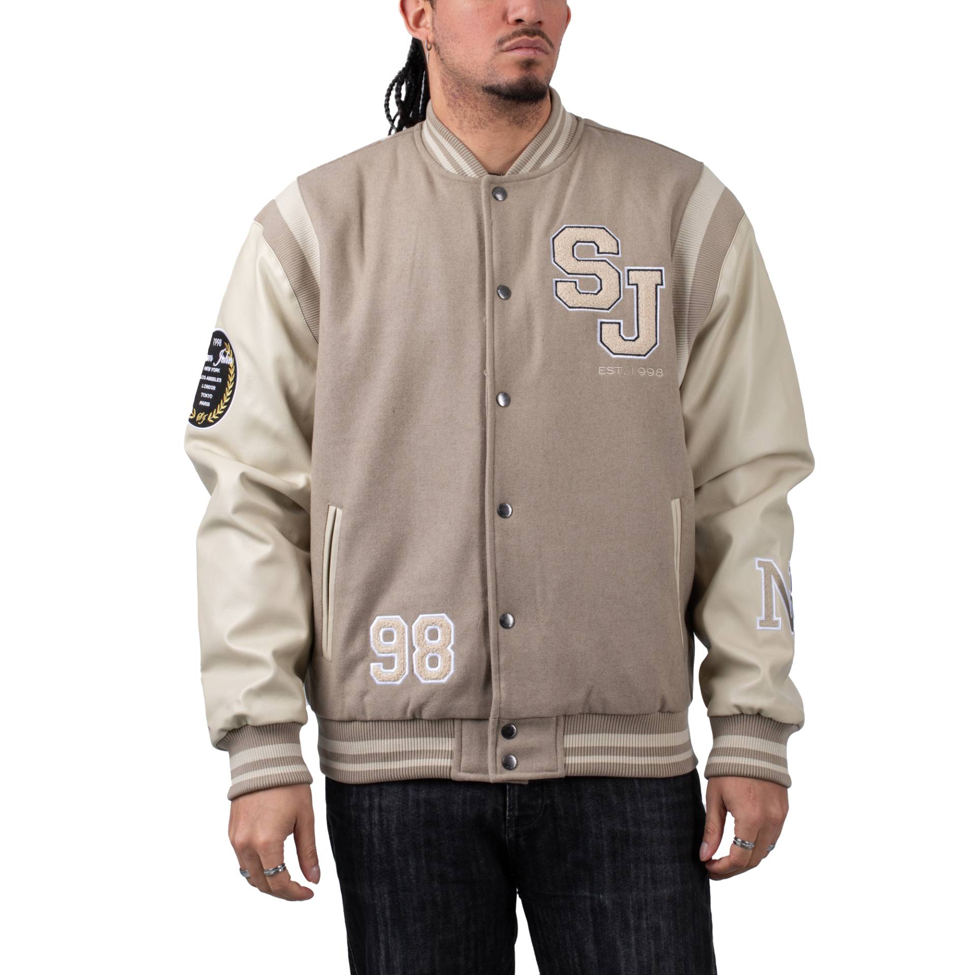 Sean John Script Logo College Jacket von Sean John
