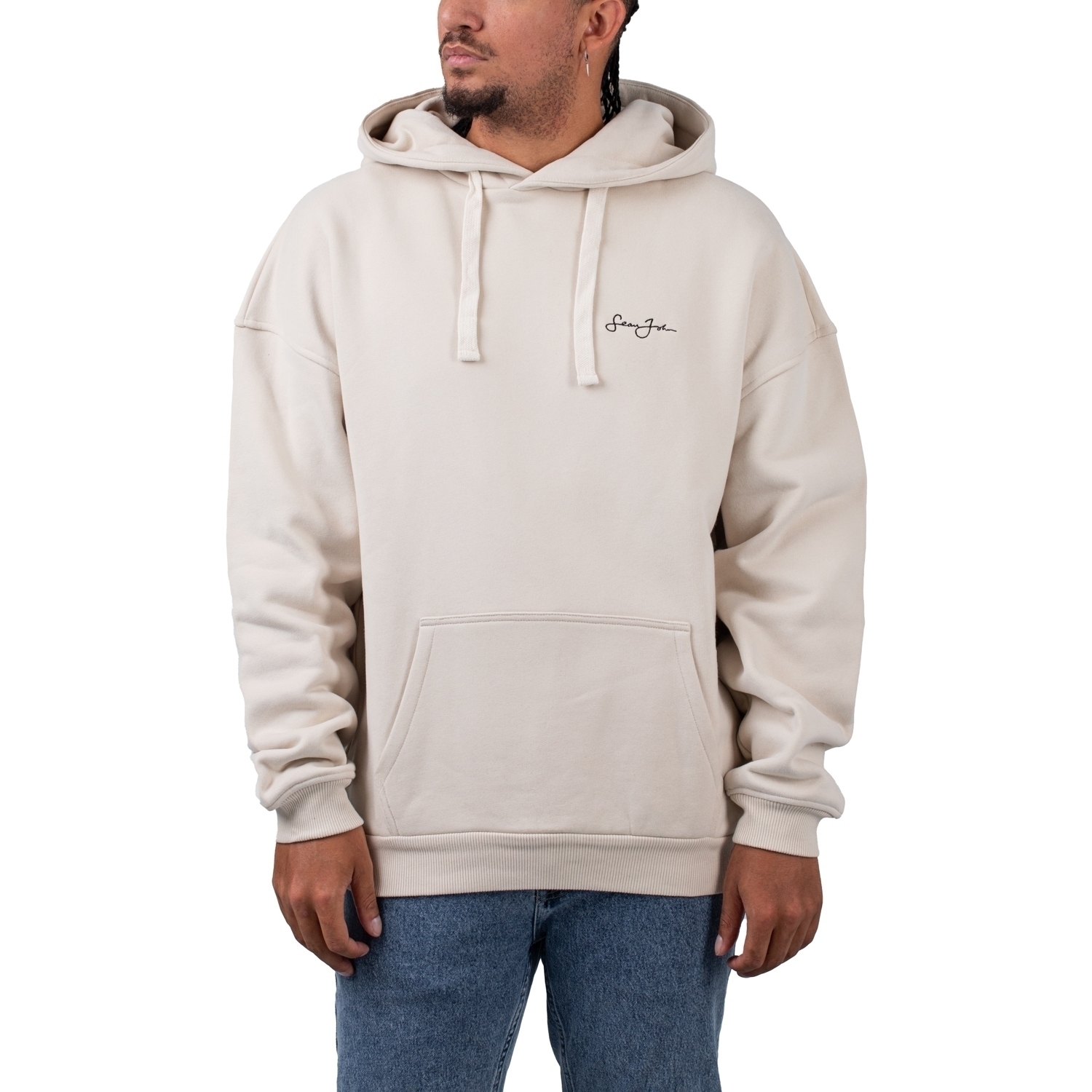 Sean John Script Logo Peached City Backprint Hoodie von Sean John