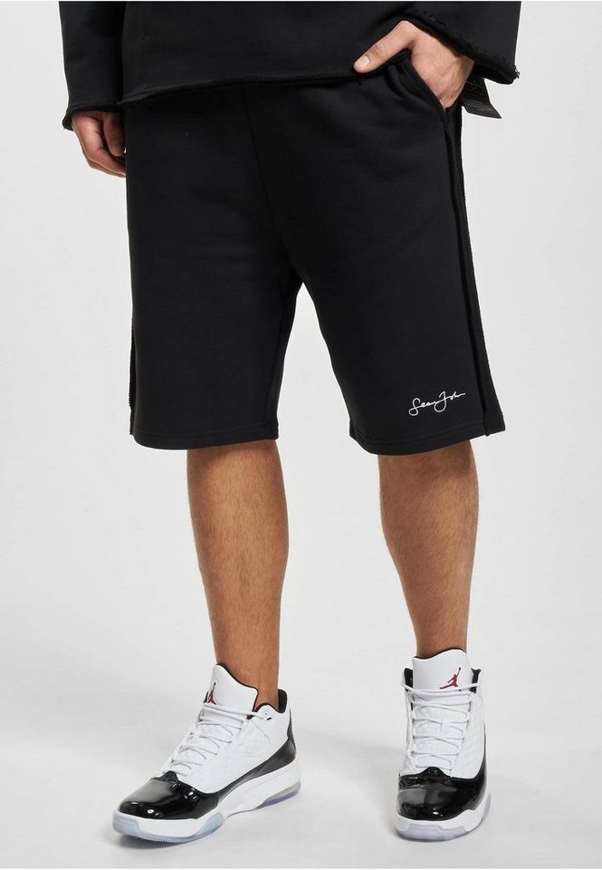 Sean John Stoffhose Sean John Herren JM231-002-02 SJ Script Logo Terry Shorts (1-tlg) von Sean John