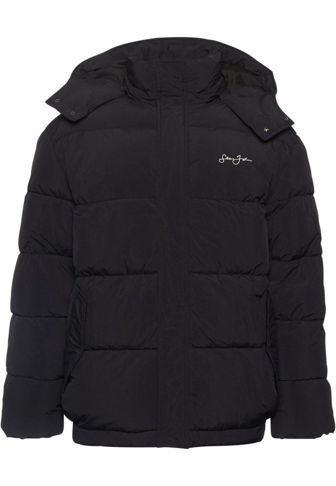 Sean John Winterjacke Sean John Herren JM233-019-1 SJ Script Logo Hooded Puffer Jacket (1-St) von Sean John