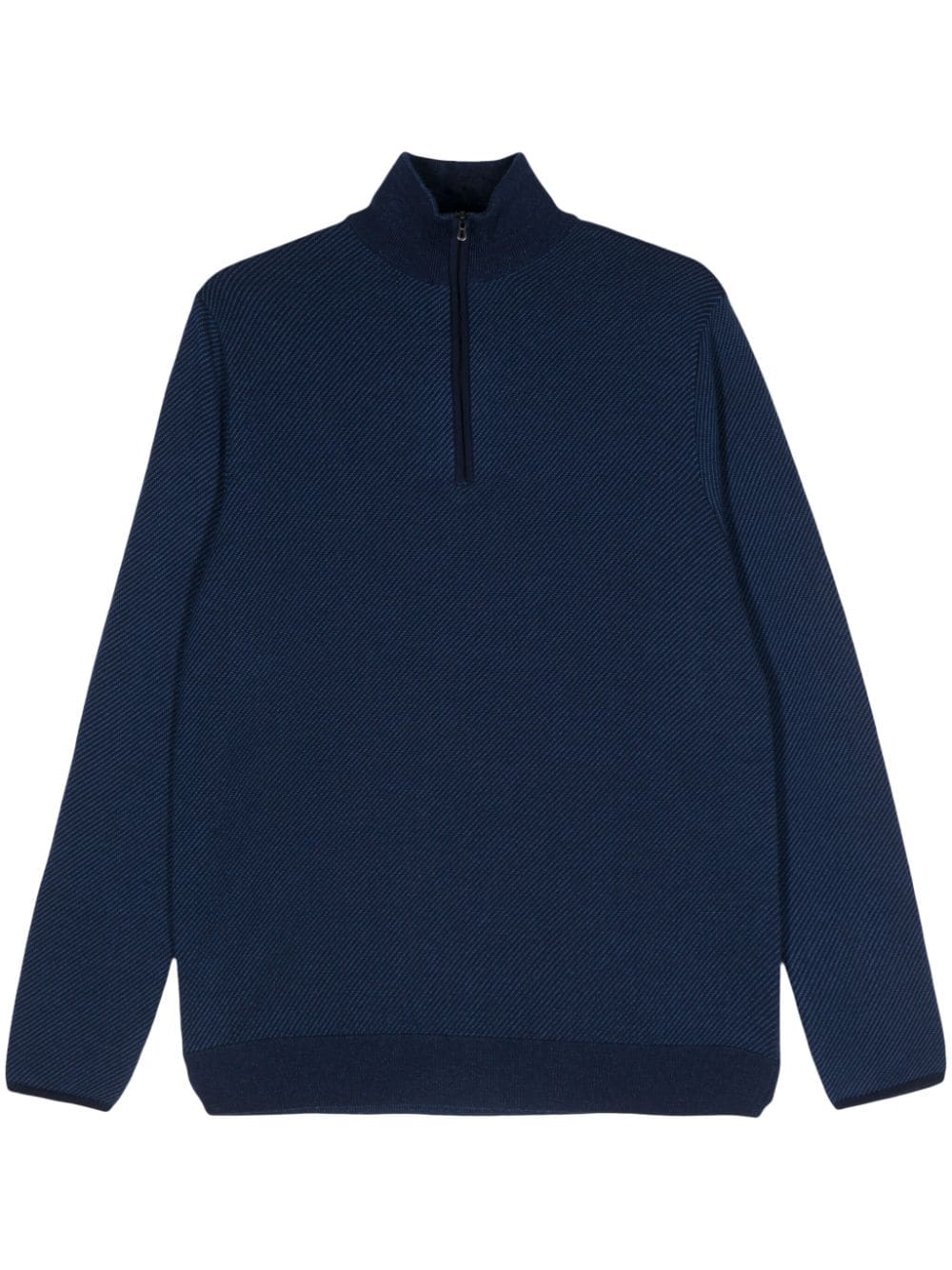 Sease Gestreifter Pullover - Blau von Sease