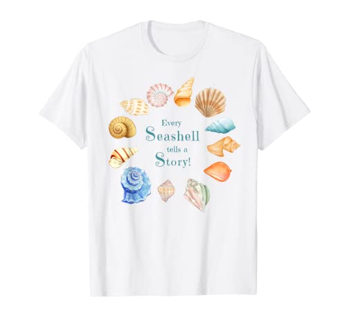 Muschel-Sammler für Damen, Herren, Kinder, Muschel-Sammlung T-Shirt Muschel-Sammler für Damen, Herren, Kinder, Muschel-Sammlung T-Shirt von Seashell Collector & Shelling Lover T-Shirt Gifts
