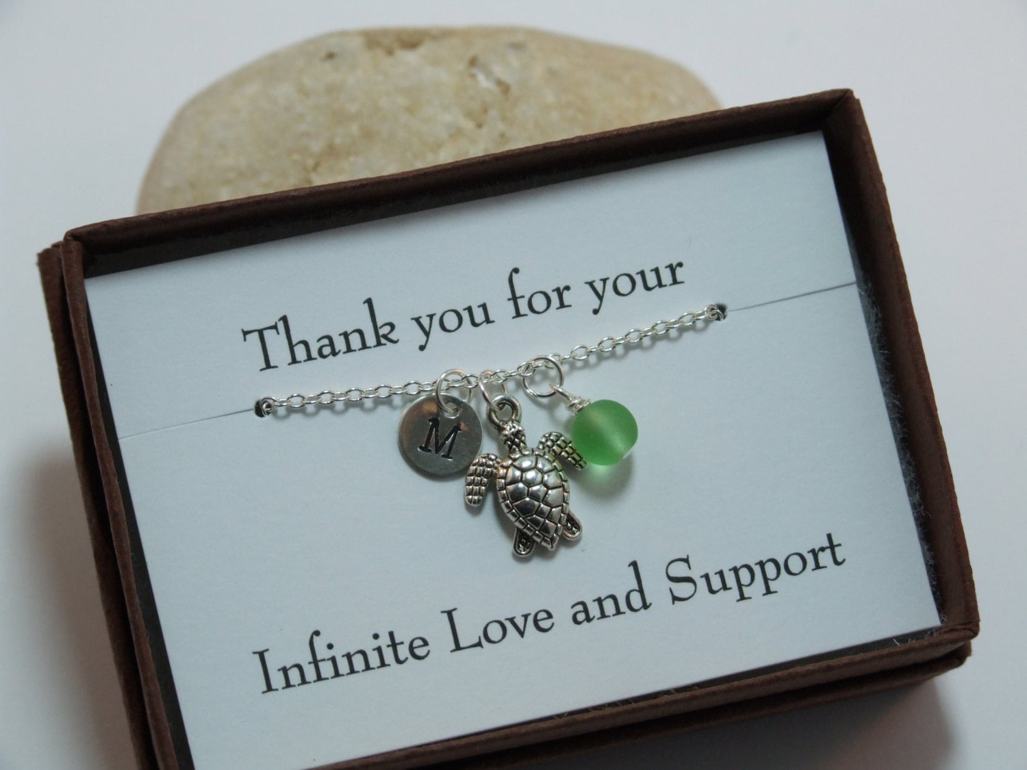 sterling Silber Halskette, Personalisierte Charm Schildkröte Meerglas Brautjungfer Geschenke, Freundschaft Halskette sterling Silber Halskette, Personalisierte Charm Schildkröte Meerglas Brautjungfer Geschenke, Freundschaft Halskette von SeashoreStories