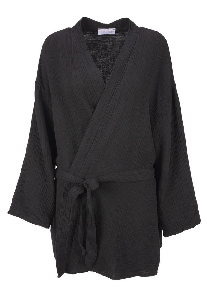 Seasons of April Blusenkimono KEHLANI MUSSELIN KIMONO (1-tlg) Damen Kimono Musselin mit Bindegürtel aus 100% Baumwolle von Seasons of April
