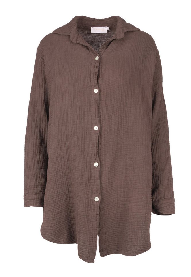 Seasons of April Hemdbluse SUSIE MUSSELIN OVERSIZED Oversized Musselin Bluse 100% Baumwolle, Gr. S/M & L/XL, viele Farben Seasons of April Hemdbluse SUSIE MUSSELIN OVERSIZED Oversized Musselin Bluse 100% Baumwolle, Gr. S/M & L/XL, viele Farben von Seasons of April