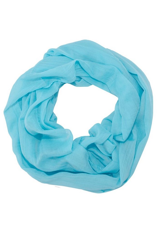 Seasons of April Loop Loop Uni, Dünner, leichter und weicher Uni Damen Halstuch Rundschal von Seasons of April