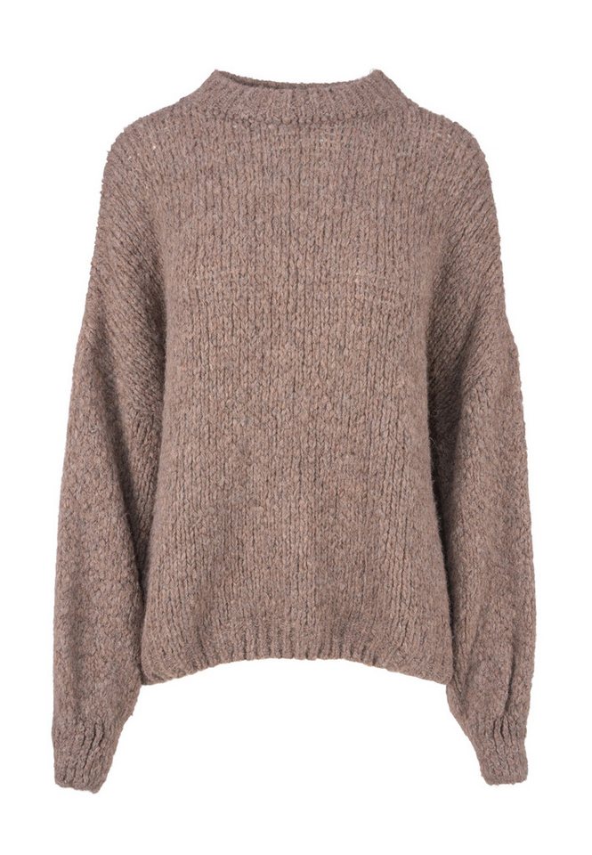 Seasons of April Rundhalspullover ADELINA Damen Strick Pullover Rundhals, One Size, Gr. 36–42, weich und locker von Seasons of April