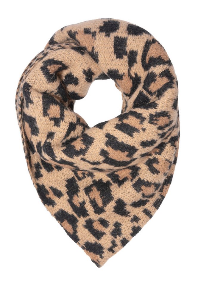 Seasons of April Schal MONA LEO DREIECK, Leo Dreieck Schal, weich & kuschelig aus 100% Viskose von Seasons of April