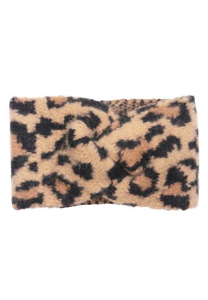 Seasons of April Stirnband TANJA Leo Stirnband für Damen, One Size, für Winter & Herbst mit Twist von Seasons of April