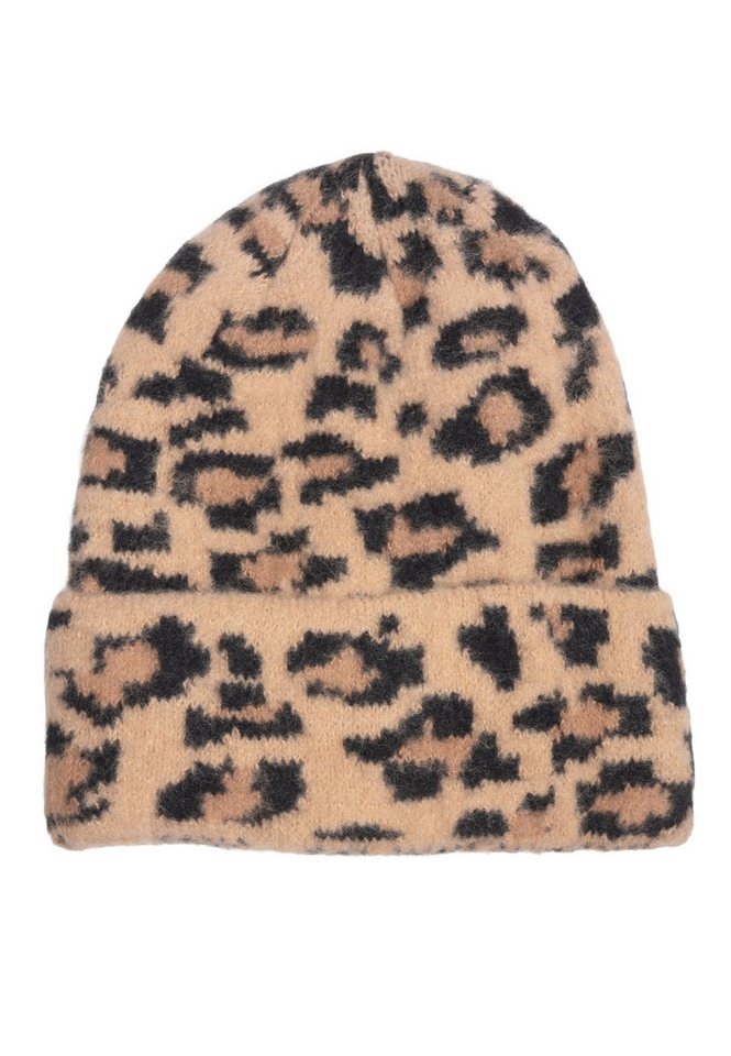 Seasons of April Strickmütze VEYA LEO (1-St) Leo Mütze, weich & kuschelig aus 100% Viskose von Seasons of April